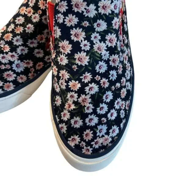 SeaVees Women's Hawthorne Slip On Daisy Patchwork Size 9 Floral Spring - Picture 3 of 9
